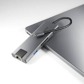 USB Hub Spello by Epico Spello USB-C Hub 9in1 šedý

 obrázek produktu 5 z 6
