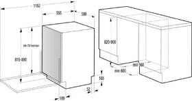Myčka nádobí Gorenje GV16B 

 obrázek produktu 11 z 12