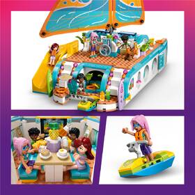 Stavebnice LEGO® Friends 42664 Dobrodružství na jachtě 

 obrázek produktu 7 z 8