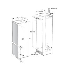 Chladnička s mrazničkou Gorenje NRKI517C62WF bílá

 obrázek produktu 9 z 11