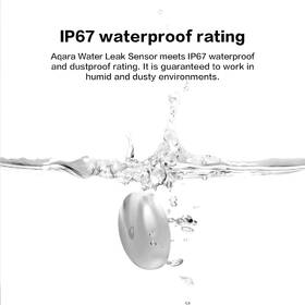 Detektor úniku vody Aqara Smart Home Water Leak Sensor T1 bílá

 obrázek produktu 4 z 5