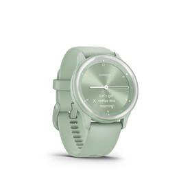 Chytré hodinky Garmin vívomove Sport - Silver / Cool Mint Silicone Band 

 obrázek produktu 4 z 7