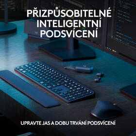 Klávesnice Logitech MX Keys S, US layout - grafitová 

 obrázek produktu 7 z 10