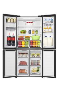 Americká lednice Hisense RQ5P470SMFE černá barva
