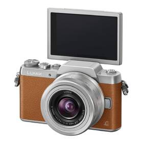 Digitální fotoaparát Panasonic DMC-GF7KEG-T + objektiv 12-32 mm stříbrná barva
