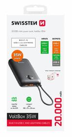 Powerbanka Swissten Voltbox 35 W 20000 mAh černá

 obrázek produktu 5 z 5