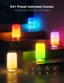 Stolní LED lampička Govee 2 RGBW, Matter bílá

 obrázek produktu 3 z 7