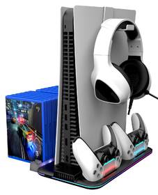 Dokovací stanice Canyon CS-51 PS5 s RGB, Slim/DE černá

 obrázek produktu 2 z 7