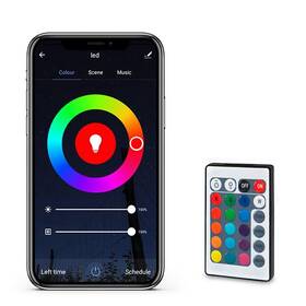 LED pásek Solight Wifi Smart, RGB, 5m, sada s adaptérem a dálkovým ovladačem 

 obrázek produktu 2 z 6