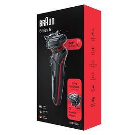 Holicí strojek Braun 51-R1000s Red 

 obrázek produktu 7 z 7