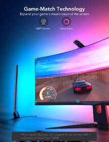 LED světlo Govee DreamView G1 Pro 24"-29" černé

 obrázek produktu 5 z 9