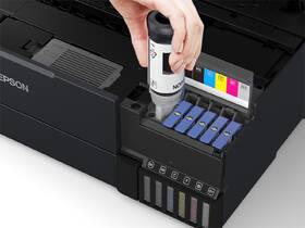 Tiskárna multifunkční Epson EcoTank L8180 černá barva
