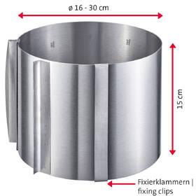 Forma na dort WESTMARK 31302260, 15 cm 

 obrázek produktu 3 z 5