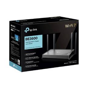 Router TP-Link Archer BE220 Wi-Fi 7 BE3600 černá barva
