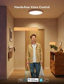 Stropní svítidlo Govee Ceiling Light RGBICWW Smart, 2400lm, 30cm, Matter bílé

 obrázek produktu 4 z 7