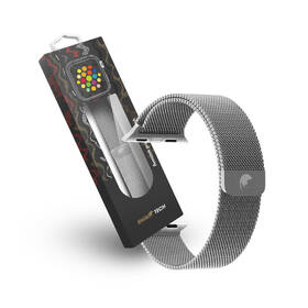 Řemínek RhinoTech milánský tah na Apple Watch 42/44/45/49 mm stříbrný

 obrázek produktu 2 z 3