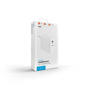 Nabíječka do sítě FIXED Charging Station, 2xUSB-C 1xUSB-A, GaN, PD 3.1, 140W bílá

 obrázek produktu 9 z 13