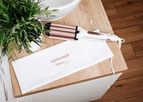 Kulma vlnkovač Concept KT2140 GLAM Style bílá/rose gold

 obrázek produktu 10 z 14