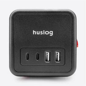 Kabel prodlužovací Huslog 15W 8xzásuvka, 2xUSB-C, 2xUSB černý

 obrázek produktu 2 z 5