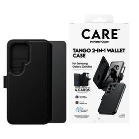 Pouzdro na mobil flipové PanzerGlass CARE Tango 2v1 MagSafe na Samsung Galaxy S26 Ultra černé

 obrázek produktu 10 z 11