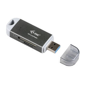 Čtečka paměťových karet i-tec USB 3.0 Dual Card Reader šedá

 obrázek produktu 1 z 7