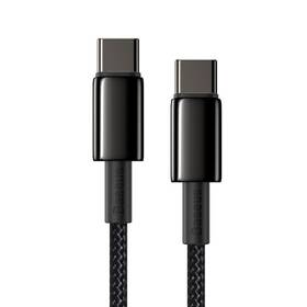 Kabel Baseus Tungsten Gold USB-C/USB-C, 100W, 1m černý

 obrázek produktu 1 z 4