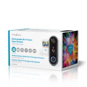 Videozvonek Nedis SmartLife, Wi-Fi, Full HD šedý

 obrázek produktu 14 z 14