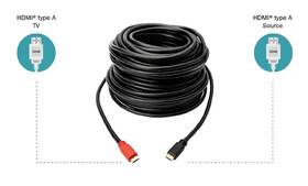 Kabel Digitus HDMI 1.4, 20m, ethernet, aktivní zesílení černý

 obrázek produktu 2 z 3
