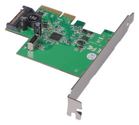 Adaptér AKASA 10Gbps USB 3.2 Gen 2 Internal 20-pin to PCIe zelený/ocel

 obrázek produktu 3 z 3