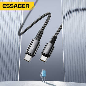 Kabel Essager Sunset USB-C / USB-C 2.0 5A, 240W, 1m černý

 obrázek produktu 3 z 3