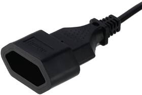 Kabel Hama 2pólová euro vidlice, prodlužovací, 3m černý

 obrázek produktu 1 z 2