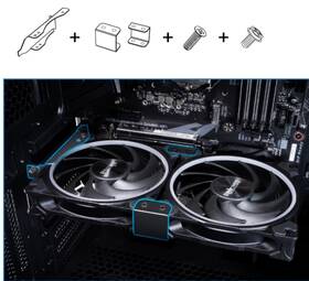 Držák AKASA PCI Slot Bracket for 120mm Fans černý

 obrázek produktu 3 z 3