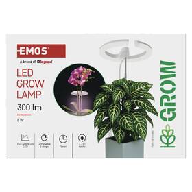 Lampa pro pěstování EMOS Kruh, 8 W, stmívání, LED integrované, IP20 bílá

 obrázek produktu 6 z 8
