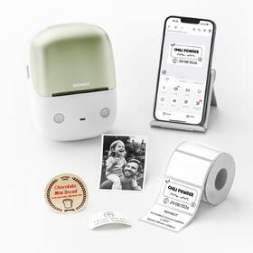 Tiskárna štítků Niimbot B2 PRO + role štítků 230 ks zelená

 obrázek produktu 7 z 14