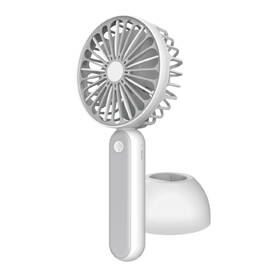 Ventilátor PLATINET nabíjecí, cestovní 1200 mAh šedý/bílý

 obrázek produktu 1 z 2