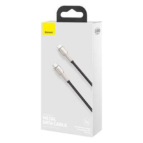 Kabel Baseus Cafule USB-C/Lightning PD 20W, 1m černý

 obrázek produktu 2 z 2