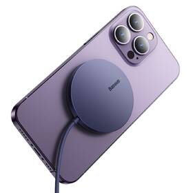 Bezdrátová nabíječka Baseus Simple Mini3, 15W, USB-C fialová

 obrázek produktu 3 z 6