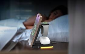 Bezdrátová nabíječka Mobile Origin 3in1 Foldable Charging Stand with light, PW28 černá

 obrázek produktu 18 z 19