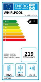 Chladnička s mrazničkou Whirlpool B TNF 5323 OX nerez

 obrázek produktu 1 z 4