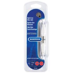 Koaxiální kabel Bandridge 1m bílý

 obrázek produktu 1 z 1
