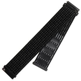 Řemínek FIXED Nylon Strap s šířkou 22mm pro smartwatch, reflexní černý

 obrázek produktu 1 z 3