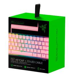 Klávesy Razer PBT Keycap + Coiled Cable Upgrade Set - US/UK růžové

 obrázek produktu 7 z 8