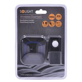 Zvonek bezdrátový Solight 1L49B, do zásuvky, 250m černý

 obrázek produktu 1 z 1