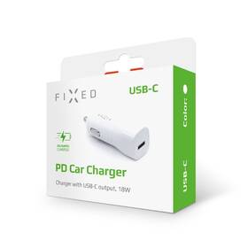 Adaptér do auta FIXED USB-C PD 18W bílý

 obrázek produktu 2 z 2