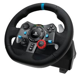 Volant Logitech G29 Driving Force pro PS3, PS4, PC + pedály černá barva
