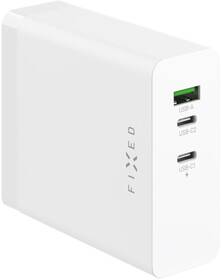 Nabíječka do sítě FIXED Charging Station, 2xUSB-C 1xUSB-A, GaN, PD 3.1, 140W bílá

 obrázek produktu 10 z 13