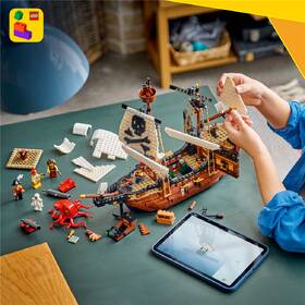 Stavebnice LEGO® Creator 3 v 1 31387 Kultovní pirátská loď 

 obrázek produktu 7 z 8