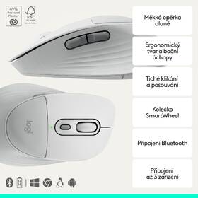 Klávesnice s myší Logitech Signature Comfort Plus MK880, US layout bílá

 obrázek produktu 9 z 23