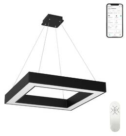 Závěsné svítidlo IMMAX NEO CANTO SMART 80x80cm 60W Zigbee 3.0 černá barva
