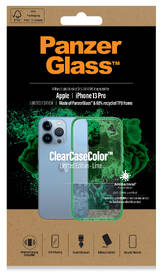 Kryt na mobil PanzerGlass ClearCaseColor na Apple iPhone 13 Pro zelený/průhledný

 obrázek produktu 4 z 4